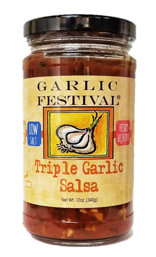 Salsa Triple Garlic Garlic Festival 12 oz $8.98