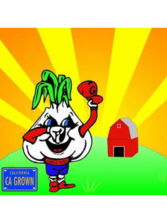 La tarjeta de regalo Garlic Shoppe de Gilroy California EE. UU.